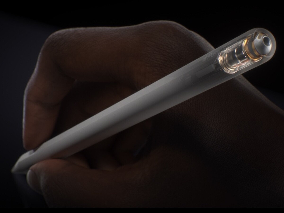 Apple Pencil Pro supports creativity with intuitive drawing features and haptic feedback