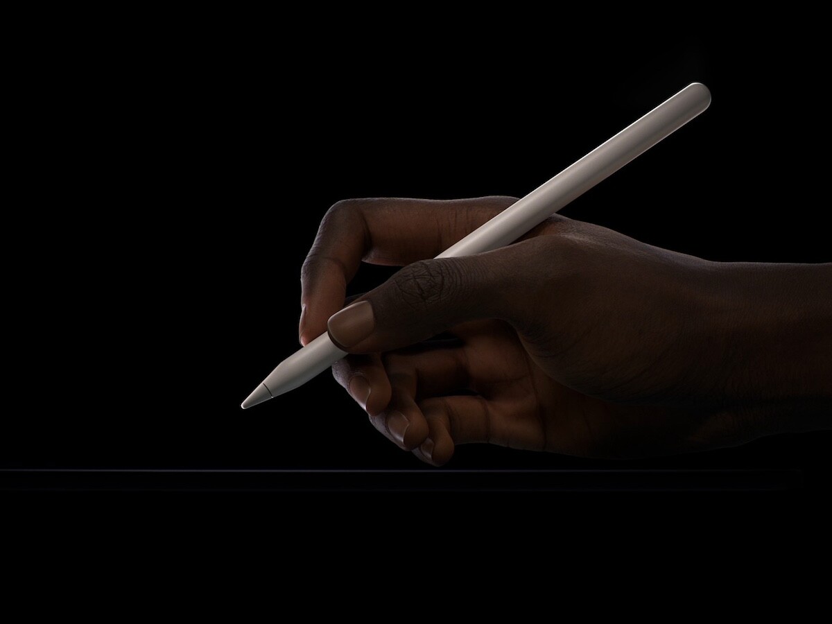 Apple Pencil Pro supports creativity with intuitive drawing features and haptic feedback