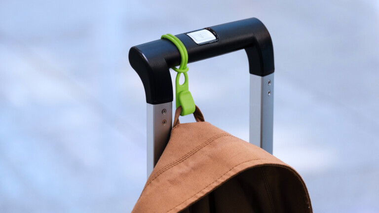 Luggage Hook Travel Accessory for hands-free traveling is your helping hand on the go