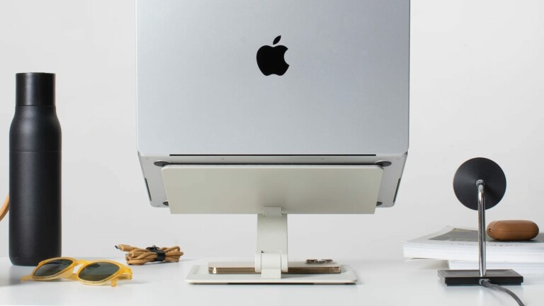 Native Union Desk Laptop Stand supports an ergonomic posture and looks modern on your desk