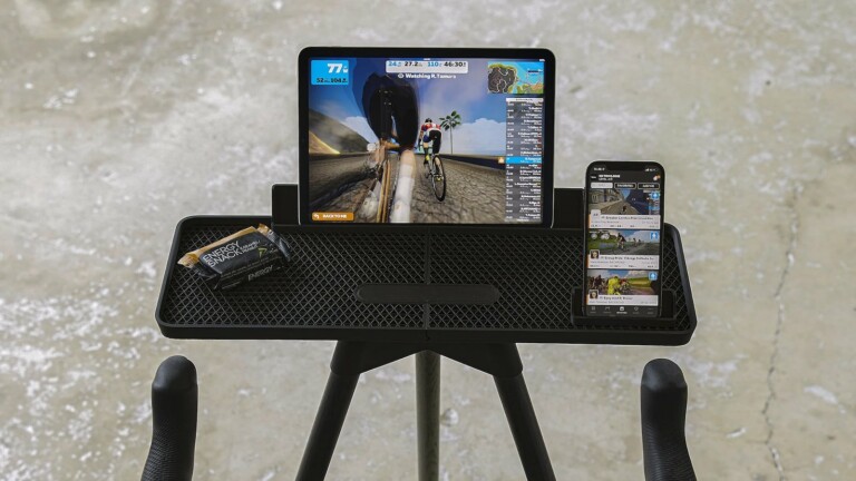 Tons iPad Race Bar brings a Zwift cockpit to your iPad or tablet and is sustainably made