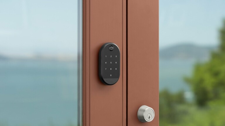 Yale Keypad wireless smart lock accessory locks and unlocks using a personalized code